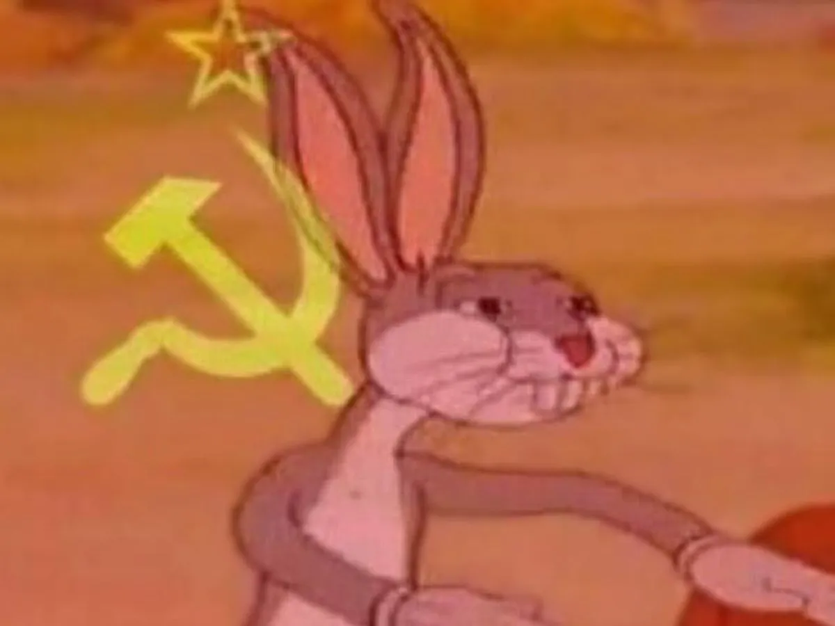 bugs bunny communist meme