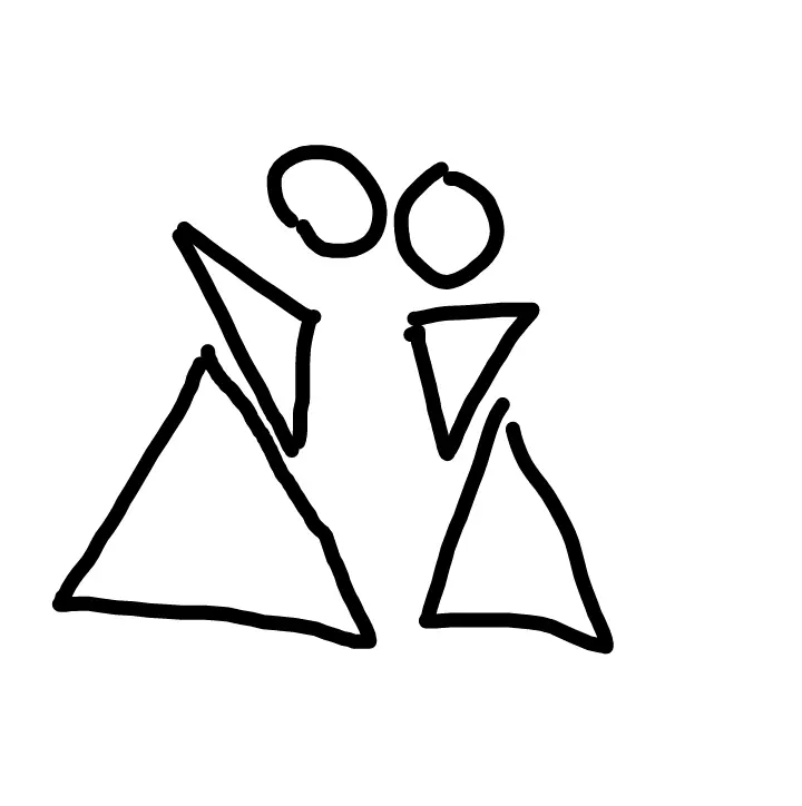 two triangles bodies