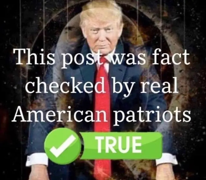 This post was fact checked by real Amerikkkan patriots.