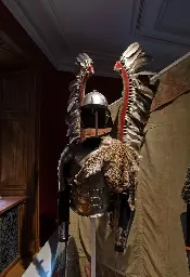 Winged Hussar armor in the National Museum in Krakow, Poland - Lemmy.World