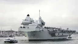 UK aircraft carrier sidelined from largest NATO exercises since Cold War due to propeller problem