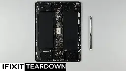iFixit Shares 13-Inch iPad Pro and Apple Pencil Pro Teardown Video