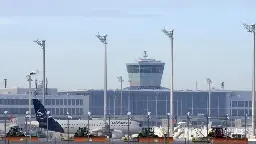Climate activists glue themselves to Munich airport runway