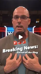 Adam Pearce on Instagram: "🚨BREAKING NEWS🚨

#WWERaw GM Adam Pearce breaks news on tonight’s Queen of the Ring tournament match in Macon, GA.

#APHistory #adampearce #wwe #queenofthering #breakingnews"