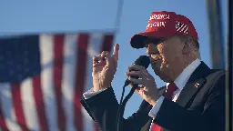 Armed man arrested at Trump rally in California on Saturday