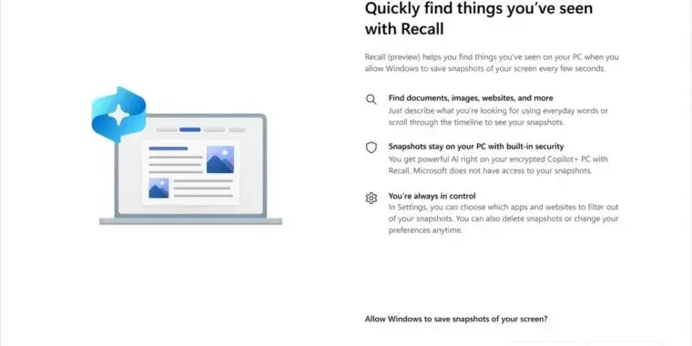 Microsoft is reworking Recall after researchers point out its security problems