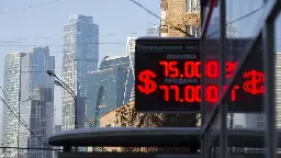 Moscow stock exchange stops trading in dollars and euros