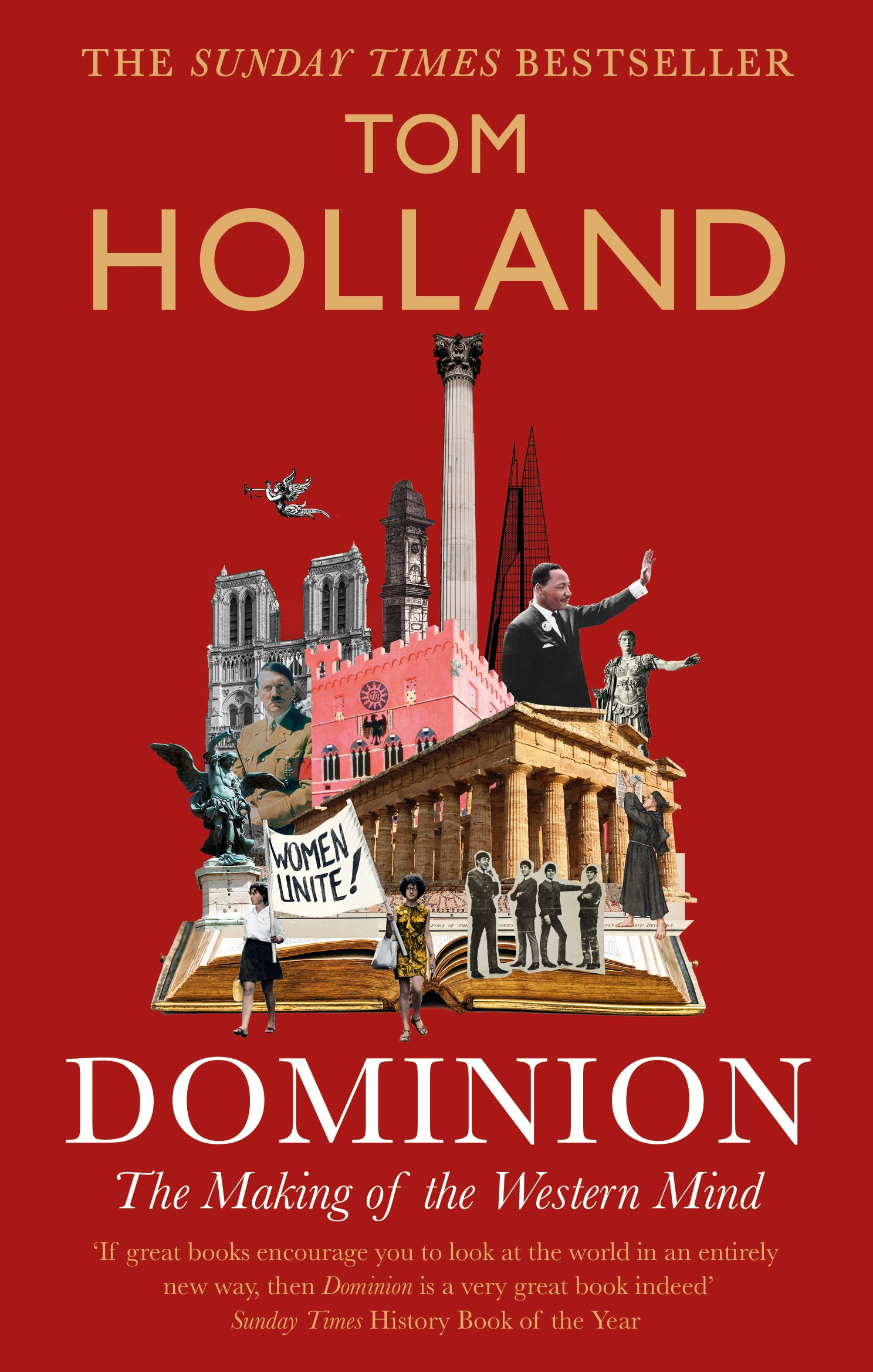 book cover of dominion by tom holland