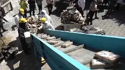 Ecuadorian government seizes and destroys over 20 tonnes of cocaine