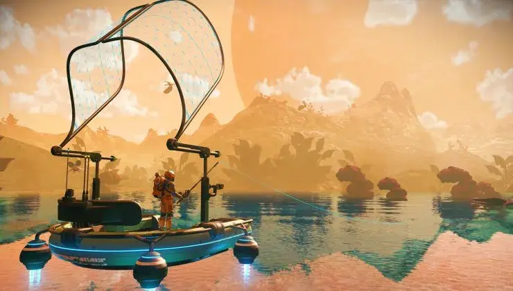 No Man's Sky adds fishing, a fishing skiff, a new expedition, deep-sea diving and loads more