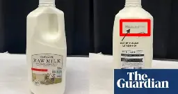 Bird flu detected in raw milk sold in California as fears rise of virus spreading