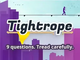 Tightrope, a Daily Trivia Game | Britannica