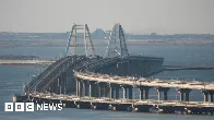 Ukraine war: Two dead after 'attack' on Crimea bridge