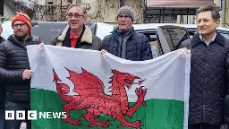 Ukraine war: Welsh miners in country to repay 1984 help