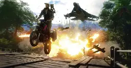 A Just Cause movie is in production, with Blue Beetle director in charge
