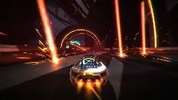 Sci-fi racing platformer Distance gets a surprise update with Steam Deck improvements