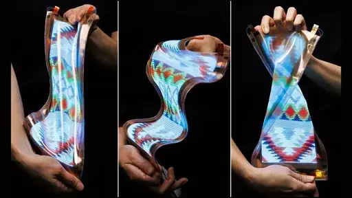 LG's new stretchable display can grow by 50%, bendy panels can be deformed into new form factors