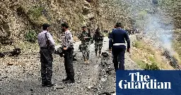 Six killed after suicide bomber rams convoy of Chinese engineers in Pakistan