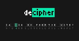 Archive - decipher