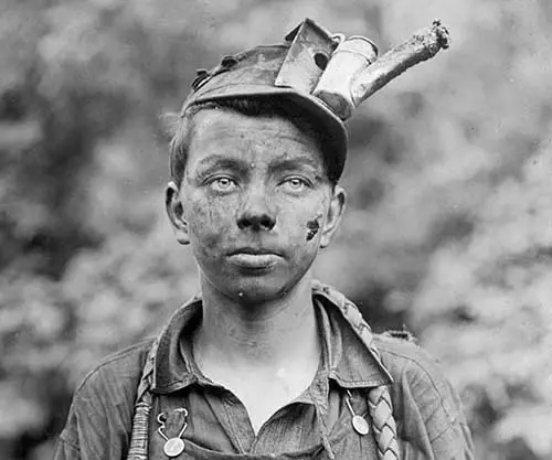 Child labor in America as photographed by Lewis Hine, 1908-1914