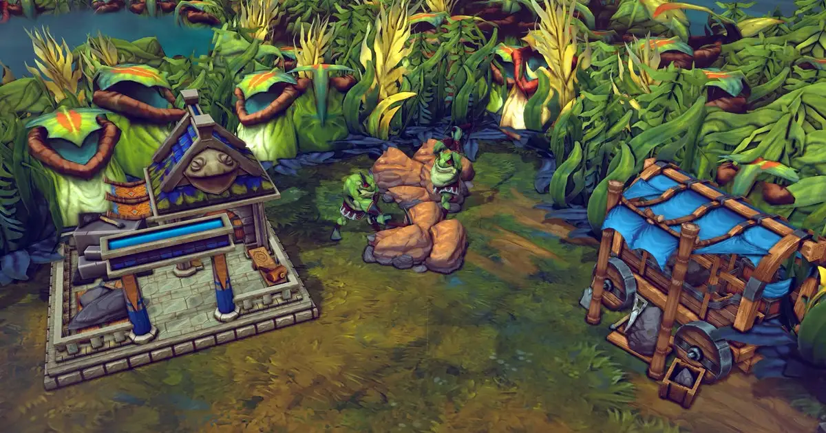 Against The Storm is getting frogs and a new biome in its first expansion this September