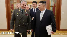 North Korea: Kim Jong Un shows off missiles to Russia defence chief Shoigu