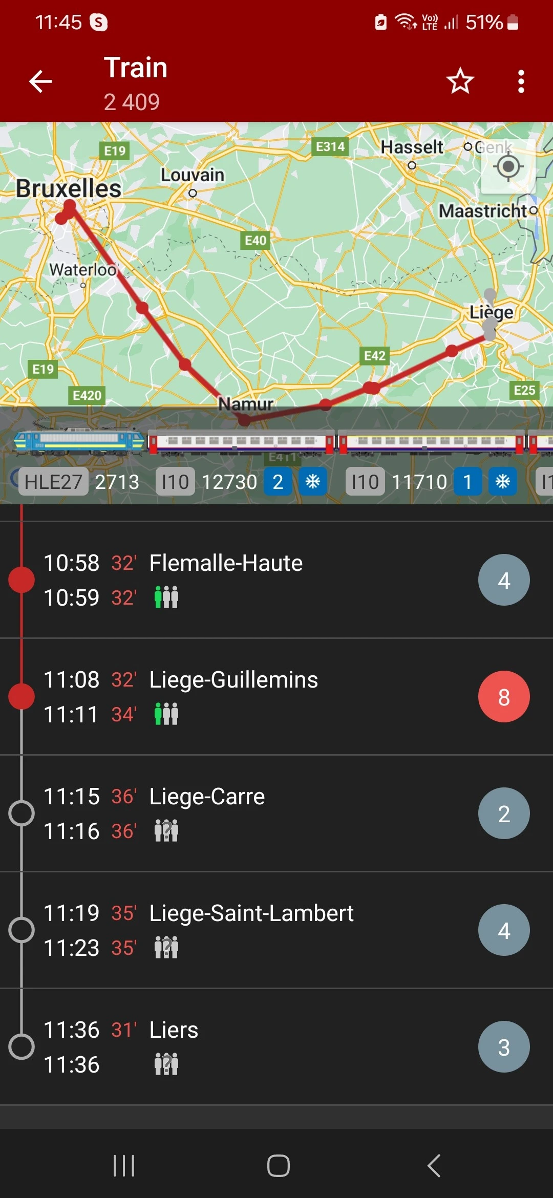 Screenshot App HyperRail -