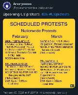 Upcoming US Protests