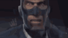 GIF of Spy from the TF2 video "Meet the Spy" saying "He could be in this very room. It could be you. It could be me."