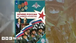 Ukraine war: Russian schoolbook urges teenagers to join the army