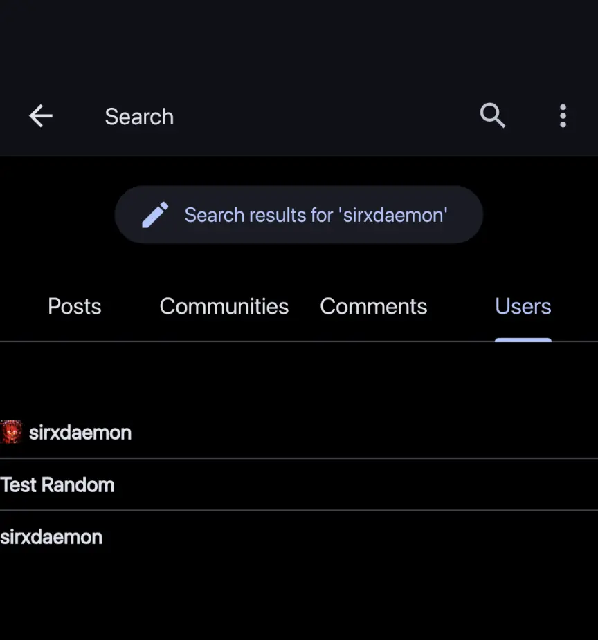 Lemmy Connect search results