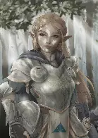 [Fan Art] Armored Zelda by Kumanz