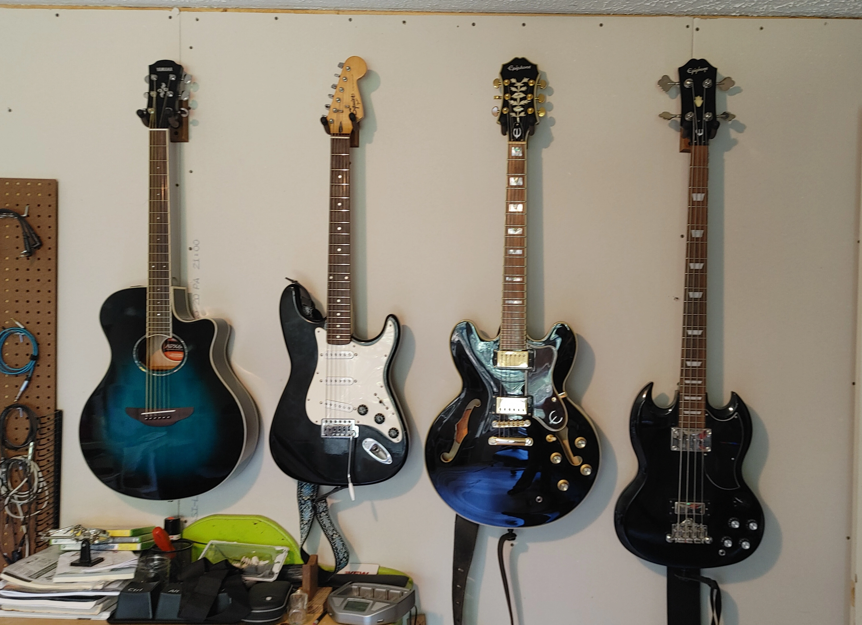 My guitars.