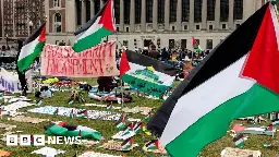 Columbia students defy deadline to disband pro-Palestinian encampment