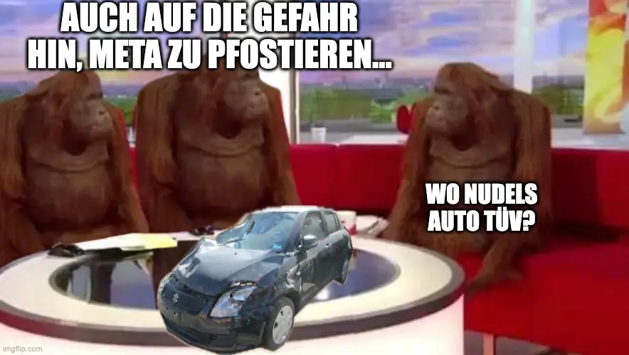 Wo Nudels Auto TÜV?