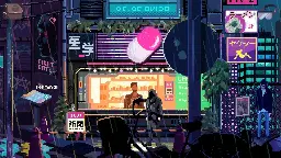 [Game] VirtuaVerse - a point and click adventure game drenched in the cyberpunk aesthetic