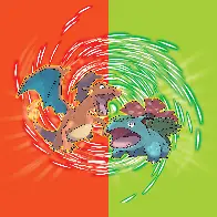 [Official Art] Pokemon FireRed & LeafGreen Box Art