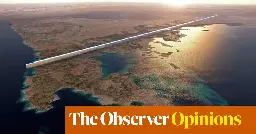 Saudi Arabia’s 105-mile long Line city has been cut a little short – by 103.5 miles | Rowan Moore