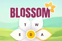 Blossom, a daily word game