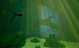 [Official Art] Swimming with the Fishes - Abzu