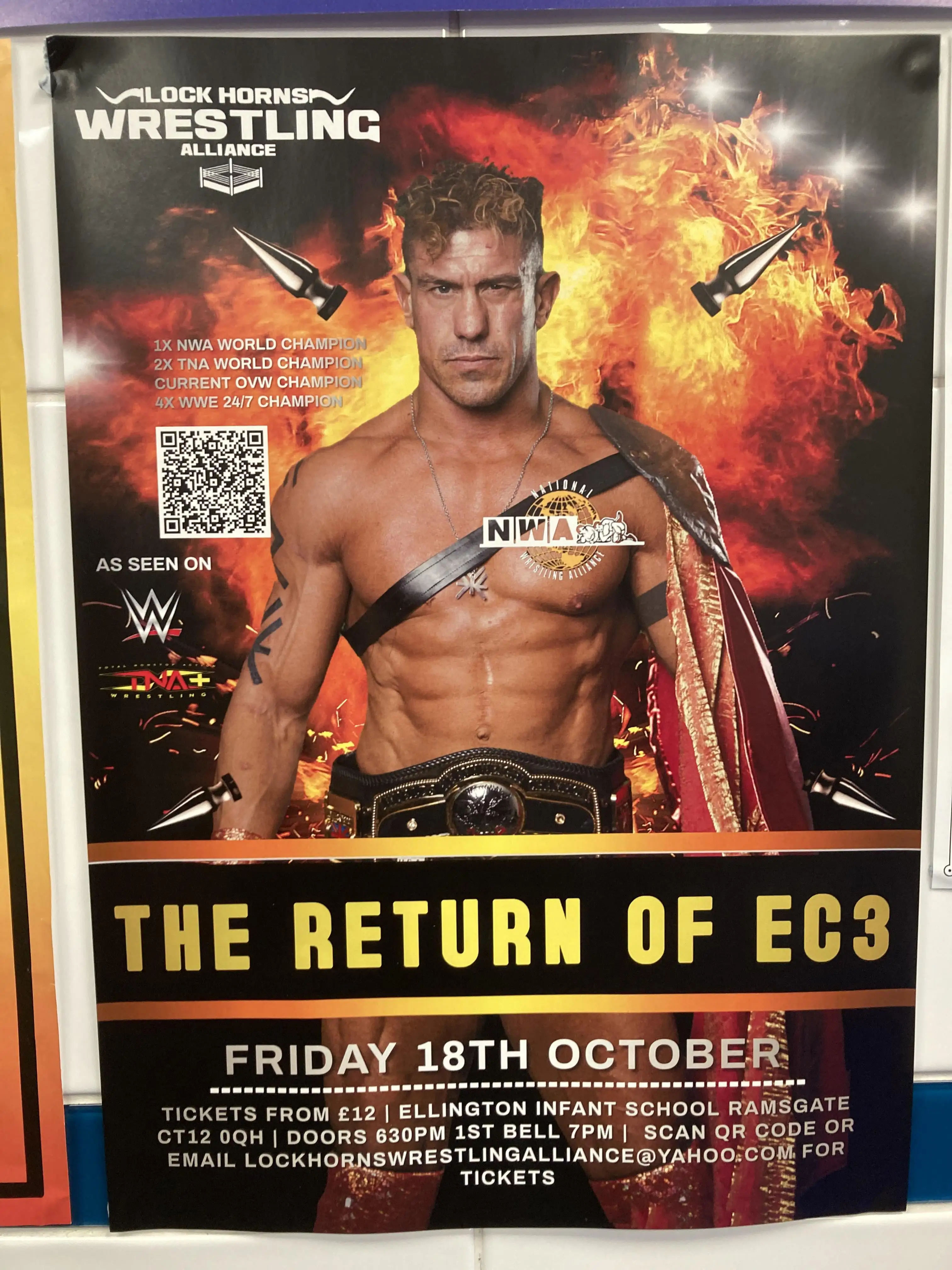 The guy who does EC3's posters (which is absolutely EC3) should be fired and replaced.